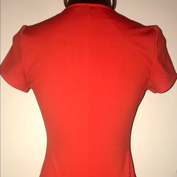 Plunging tangerine dress - F.21 NWT - Picture 4 of 4